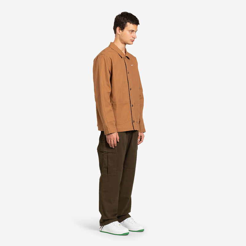 Nike Life Unlined Chore Coat Ale Brown | White