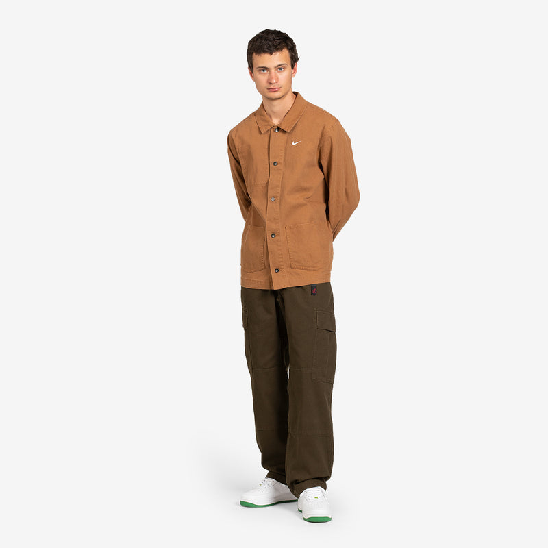 Nike Life Unlined Chore Coat Ale Brown | White
