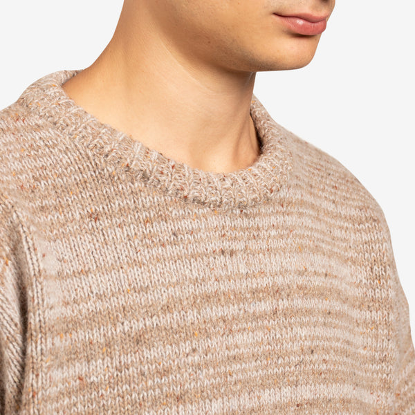 Classic Knit Ecru | Iron Oxide