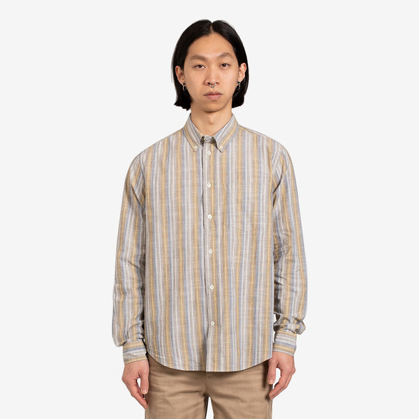 Andrew Ombre Stripe Shirt Yellow