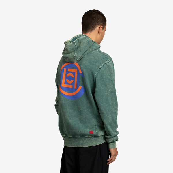 CLOT Shadow Logo Hoodie Green