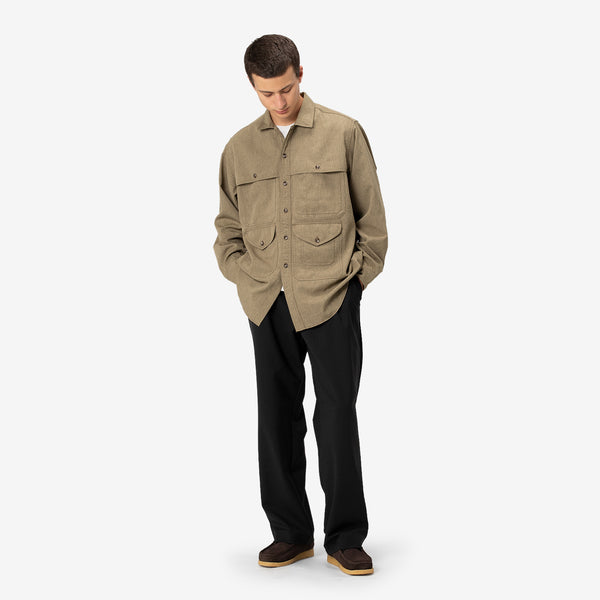 B+ Adventure Mole Twill Shirt Jacket Khaki