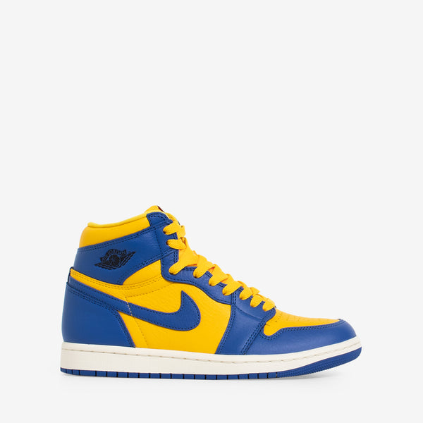 Women's Air Jordan 1 Retro Hi OG Varsity Maize | Game Royal | Sail Footwear