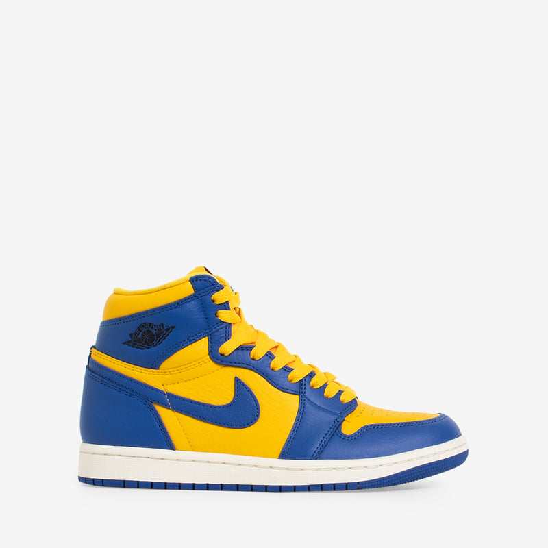 Royal Yellow Blue And Yellow Jordan Ones Women's Air Jordan
