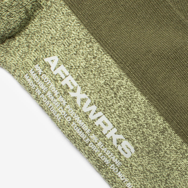 Duo-Tone Sock 3 Pack Crimson | Green | Grey