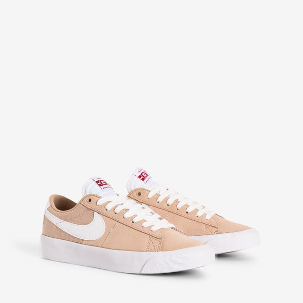Zoom Blazer Low Pro GT Bio Beige | White | Gym Red
