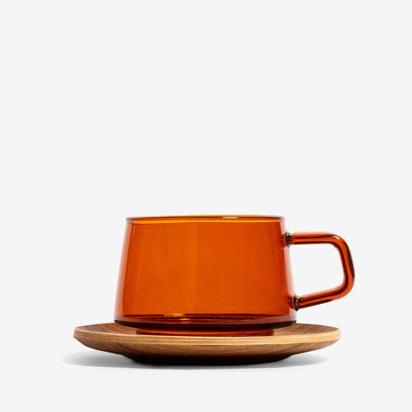Sepia Cup & Saucer 270ml Amber