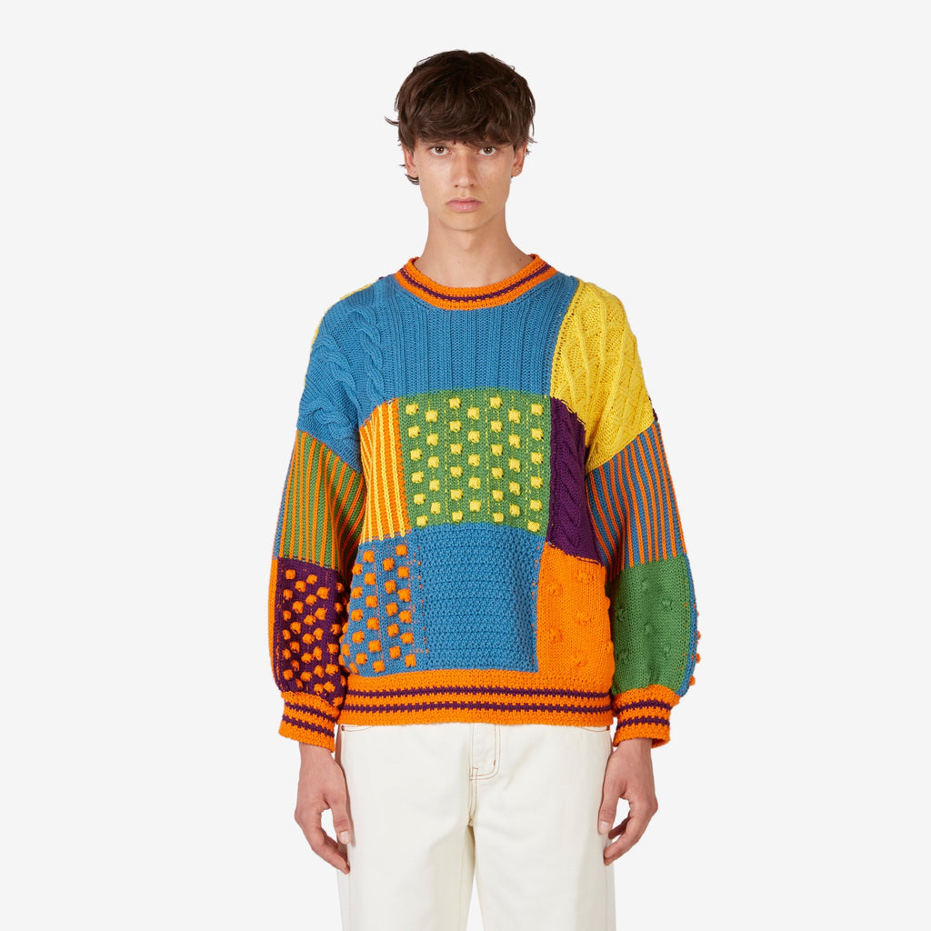 Psychedelic Cable Jumper Multicolour