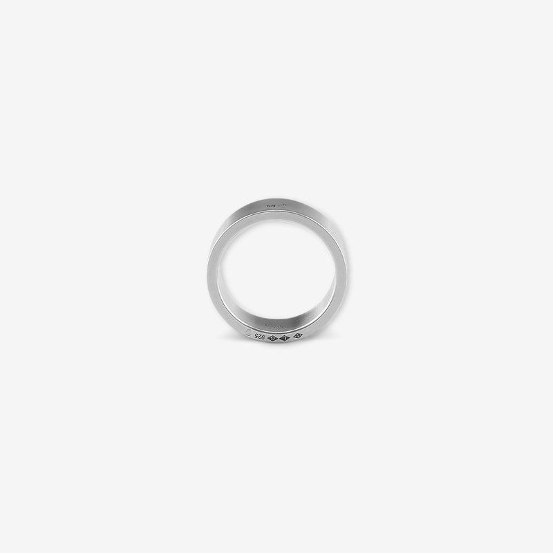 9g Polished Sterling Silver Ribbon Ring Jewellery