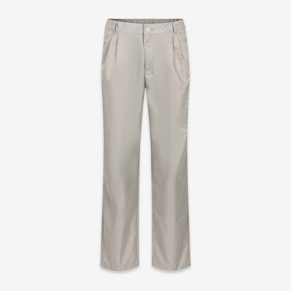 Tapered Trousers Grey Nylon
