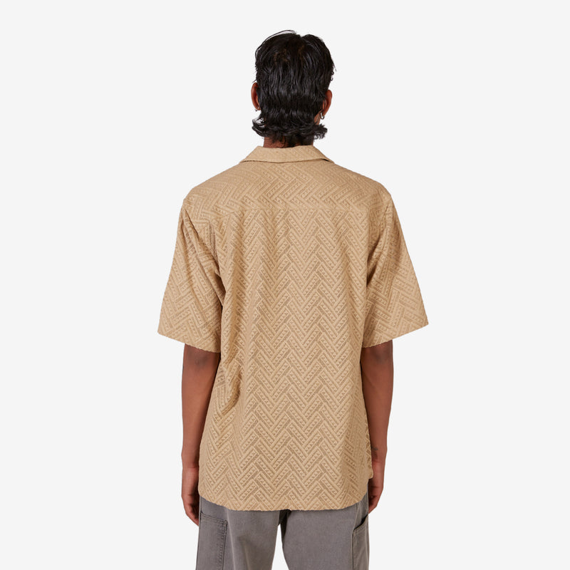 Spacey Short Sleeve Shirt Khaki