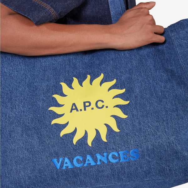 Diane Vacances Shopping Bag Washed Indigo