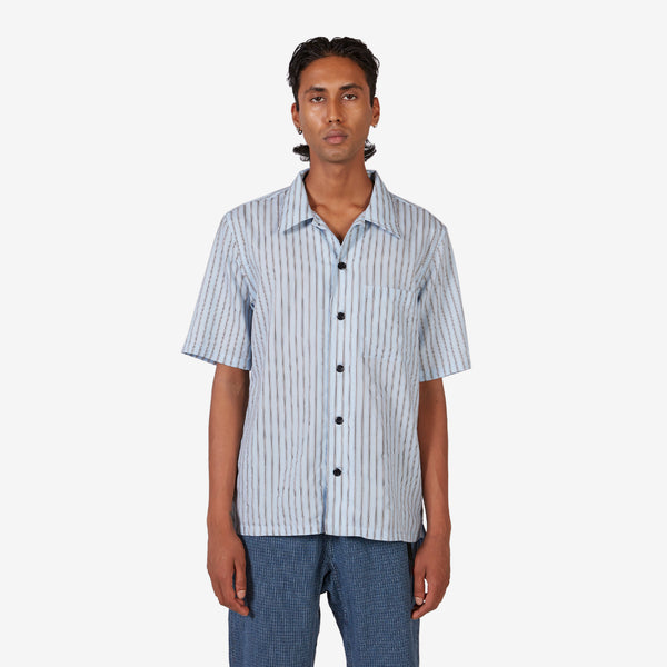 Spacey Short Sleeve Shirt Light Blue