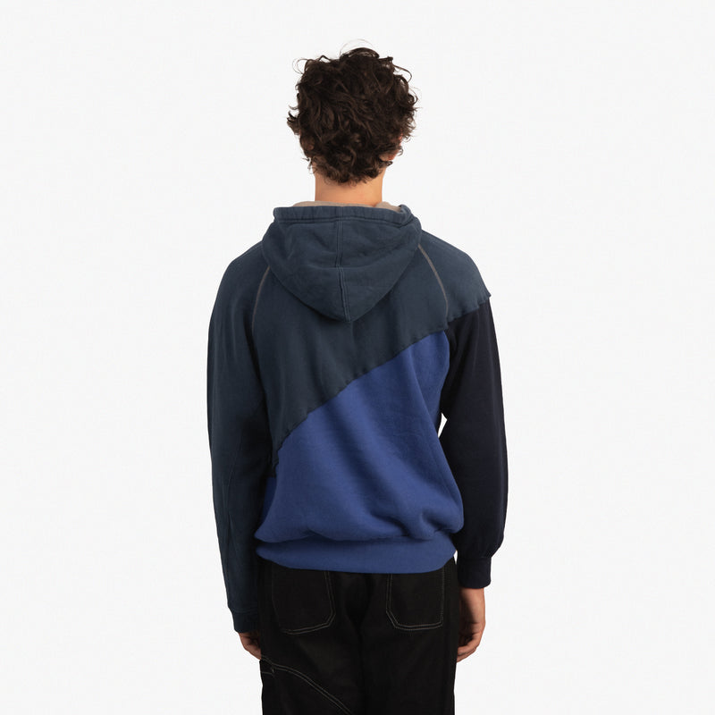 Reconstructed Split Hoodie Medium
