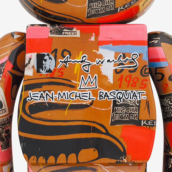 Be@rbrick Warhol and Basquiat #2 1000% Accessories