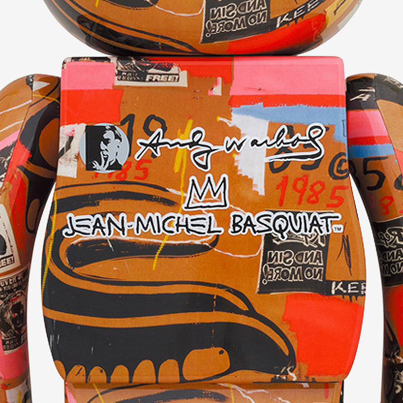Be@rbrick Warhol and Basquiat #2 1000% Accessories