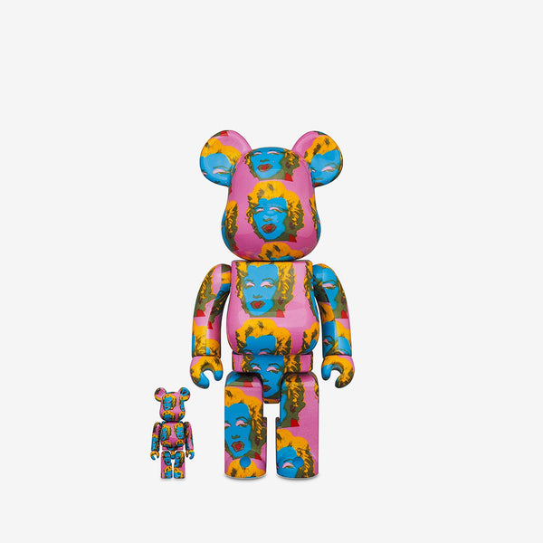 Be@rbrick Andy Warhol Monroe #2 400% + 100%