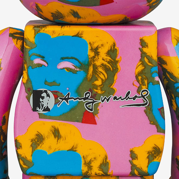 Be@rbrick Andy Warhol Monroe #2 400% + 100%