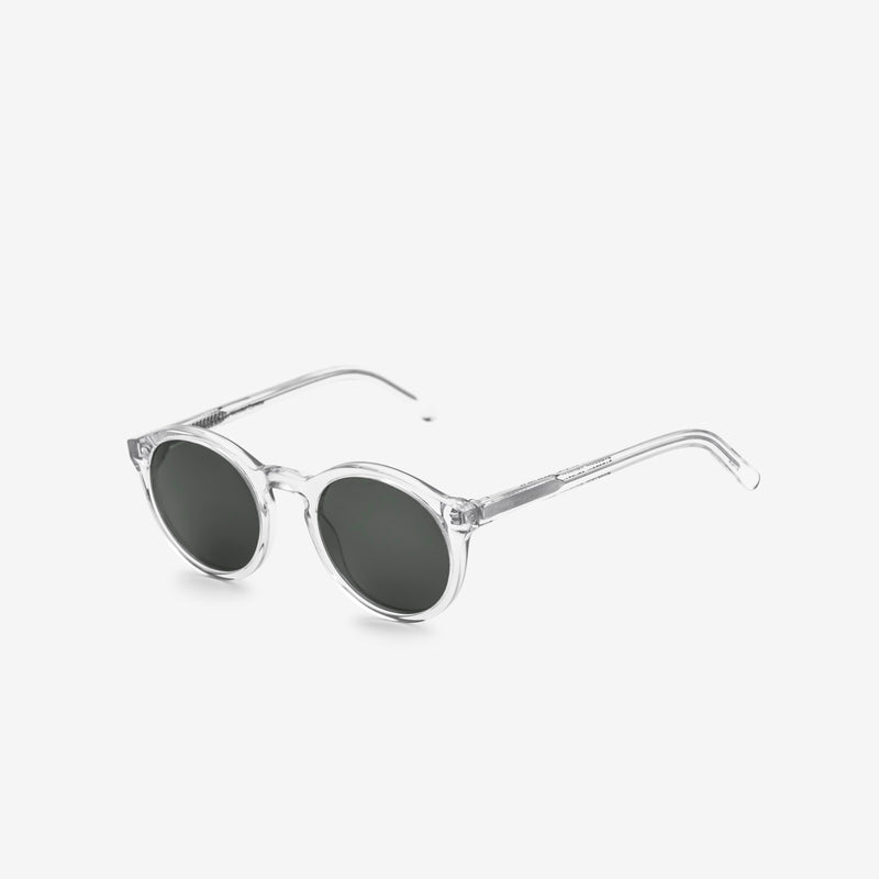 Barstow Crystal | Grey Solid Lens Eyewear