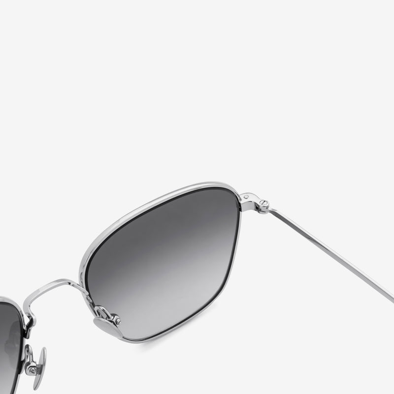 Otis Silver | Gradient Grey Lens Eyewear