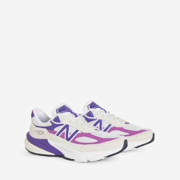 Made in USA 990v6 Limestone | Magenta