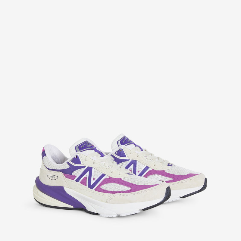 Made in USA 990v6 Limestone | Magenta