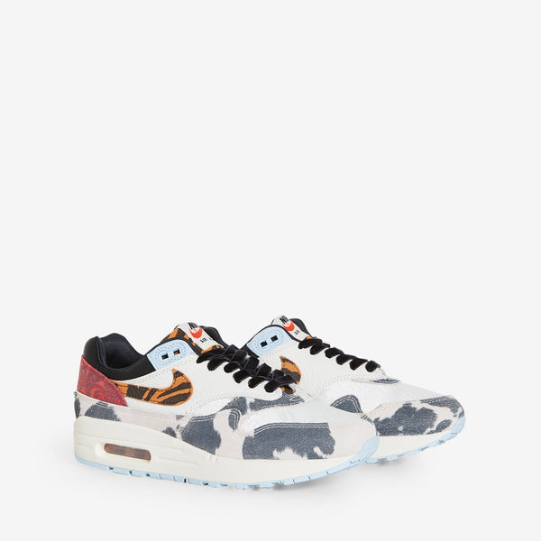 Women's Air Max 1 '87 Sail | Black | Celestine Blue | Picante Red