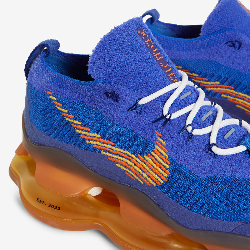Air Max Scorpion Flyknit SE Racer Blue Safety Orange Game