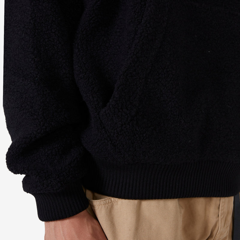 ESC Wool Pullover Hoodie Black