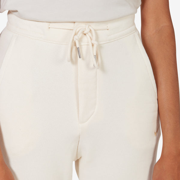 Women's Modern Fleece High-Waisted French Terry Pant Pure | Sesame Pants