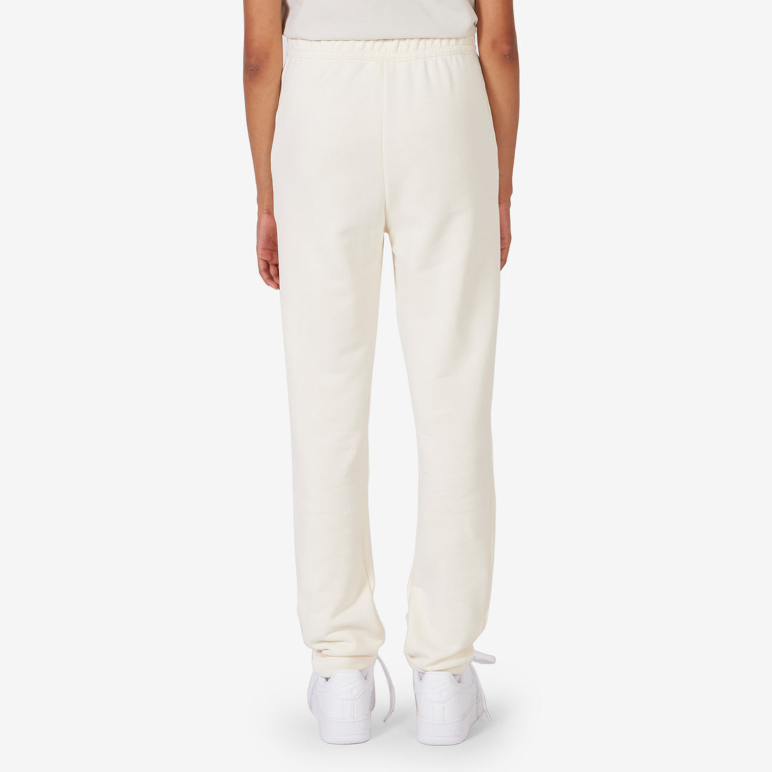 Women's Modern Fleece High-Waisted French Terry Pant Pure | Sesame Pants