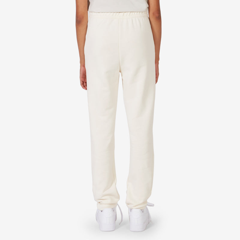 Women's Modern Fleece High-Waisted French Terry Pant Pure | Sesame