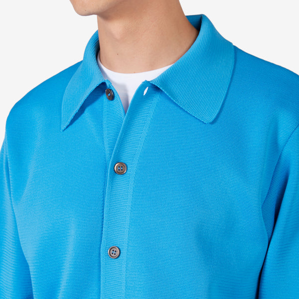 Evening Polo Circuit Blue Performance Poly