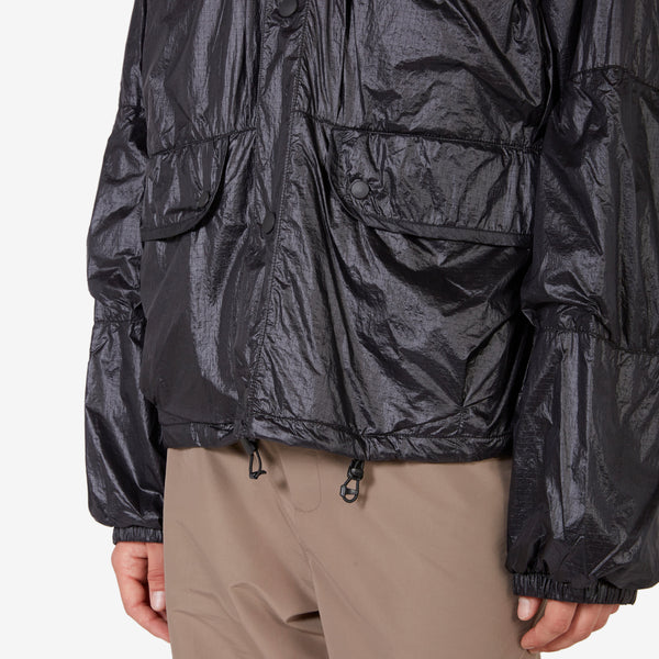 Exhale Puffa Black Tech Chintz Ripstop