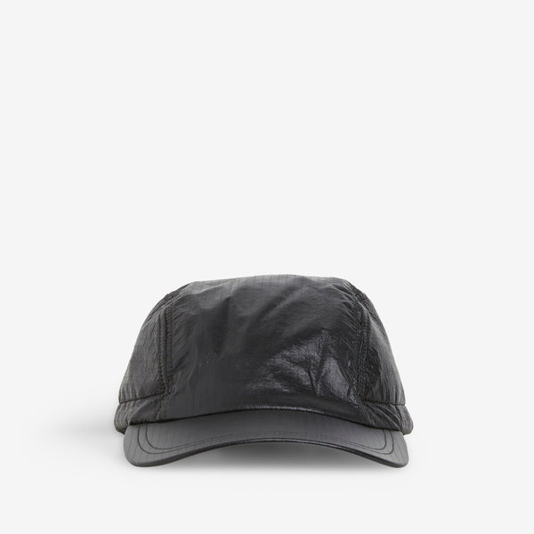 Sports Cap Black Tech Chintz Ripstop