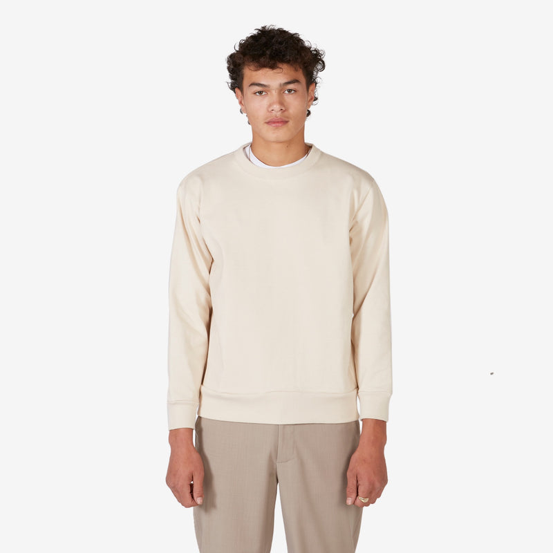 Fiore Heavy Jersey Crew Ivory