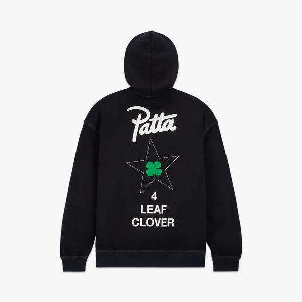 Patta Utility Fleece Hoodie Black