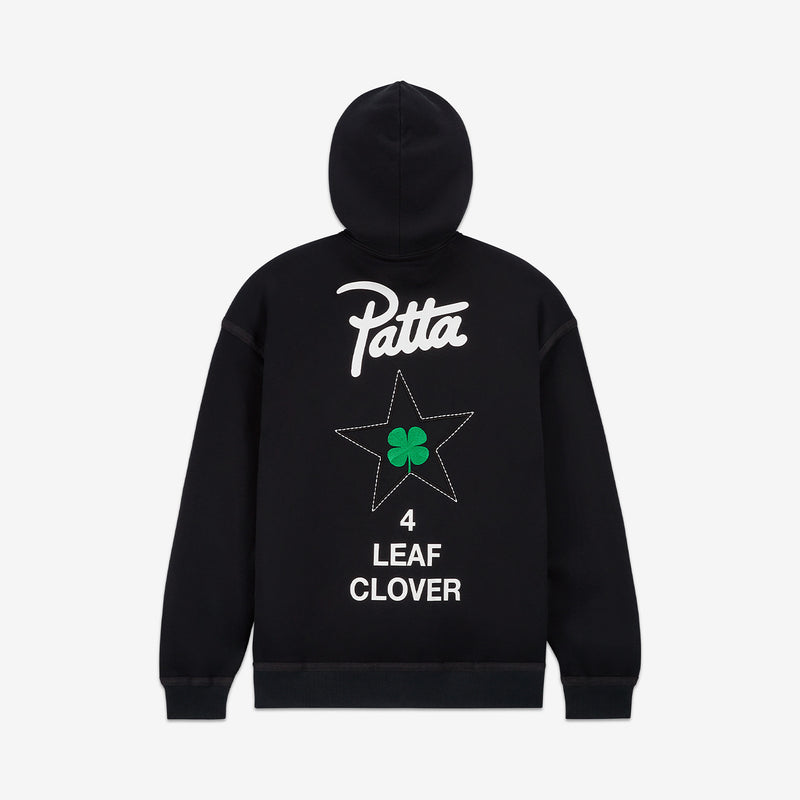 Patta Utility Fleece Hoodie Black