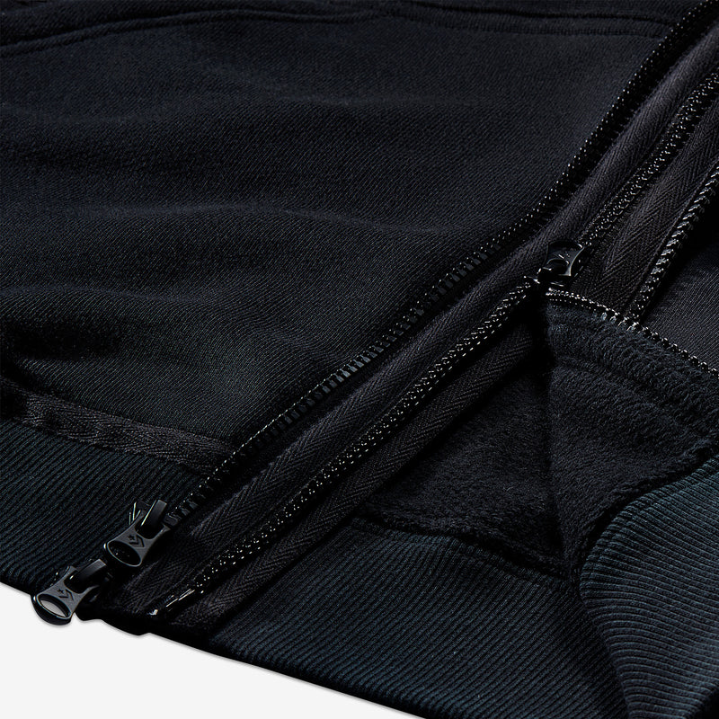 Patta Utility Fleece Hoodie Black