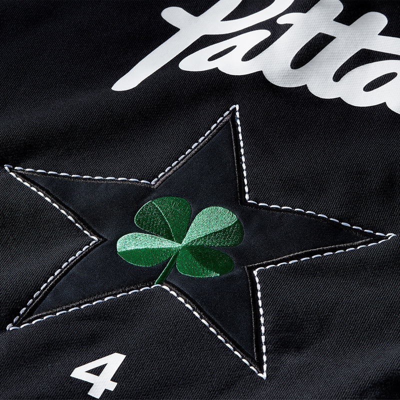 Patta Utility Fleece Hoodie Black