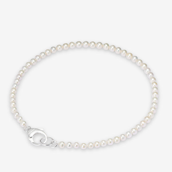 Mini Pearl Chain White