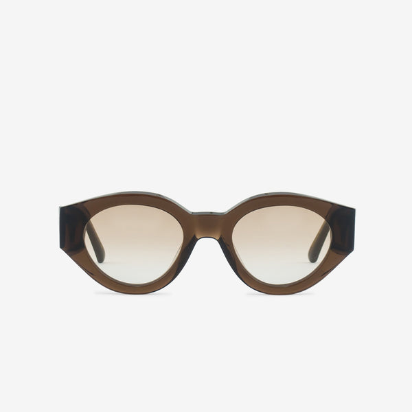 Polly Cola | Brown Gradient Lens