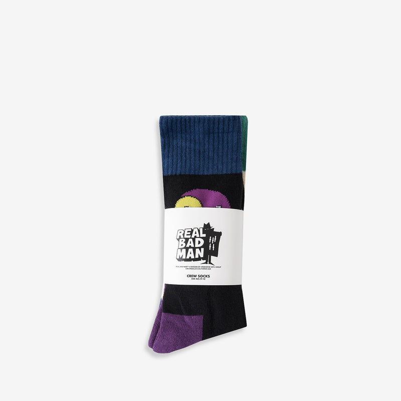 3 Way Socks 2 Pack White | Black