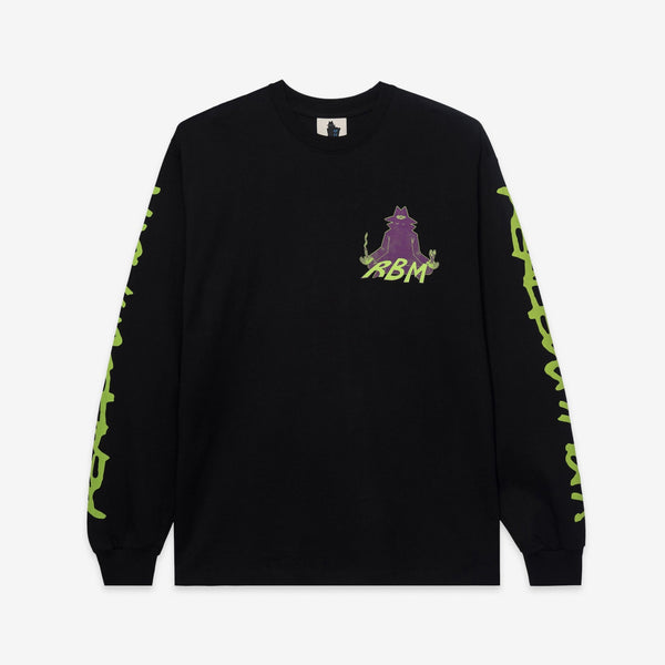 Piano Meditation Longsleeve T-Shirt Black