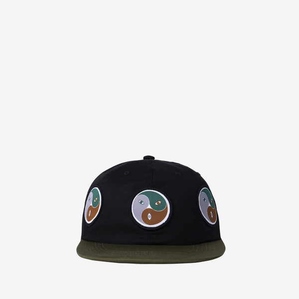 Three Way Patch Cap Black | Army