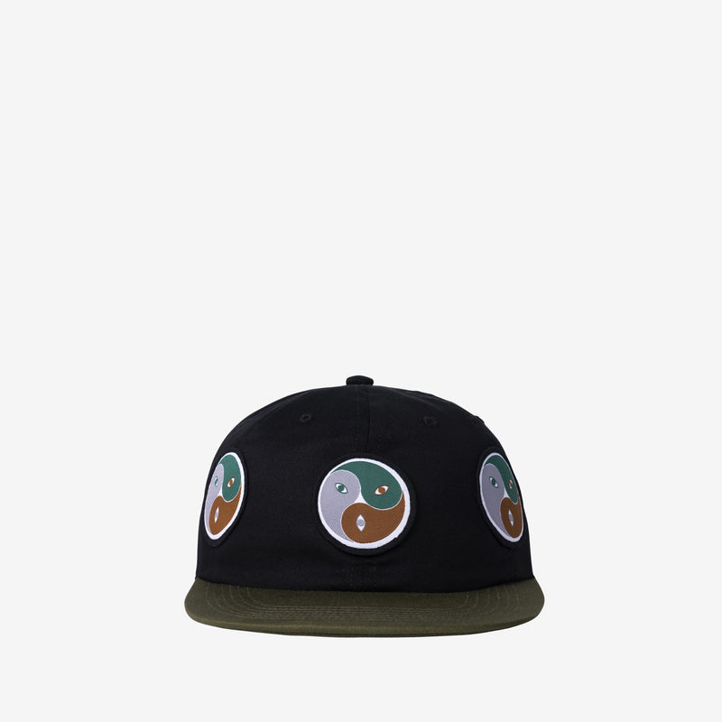Three Way Patch Cap Black | Army