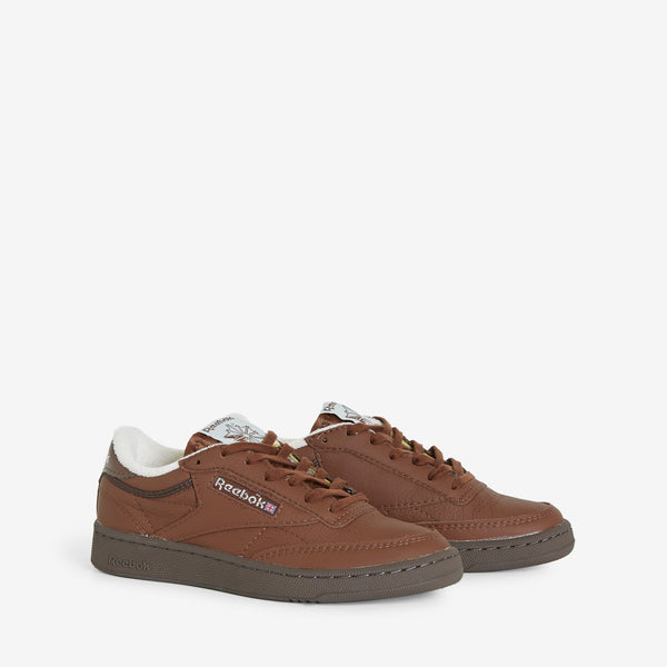 Club C 85 Vintage Brush Brown | Dark Brown | Chalk