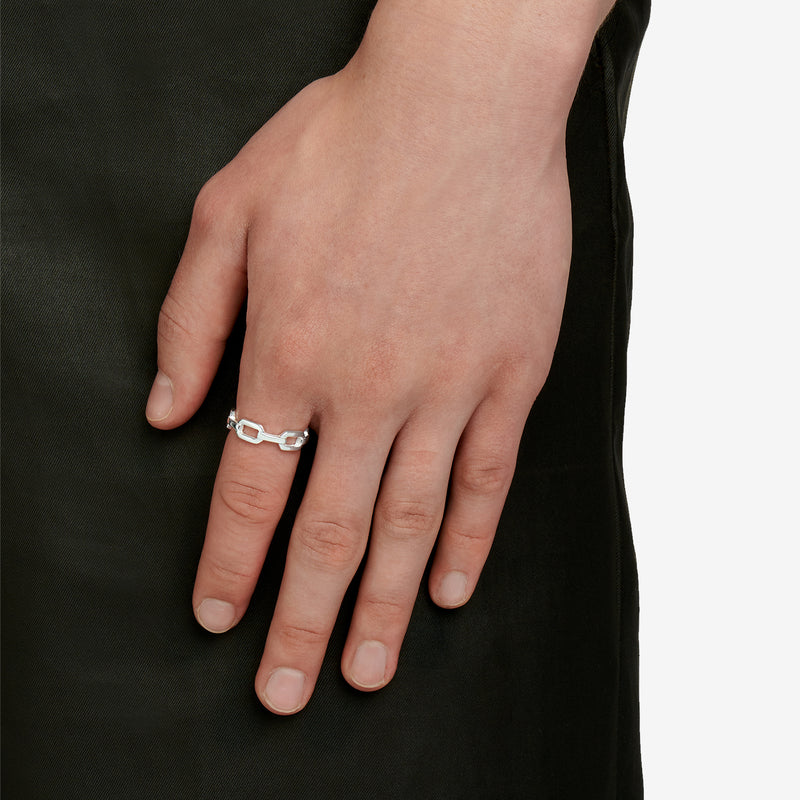 Chain Ring Silver