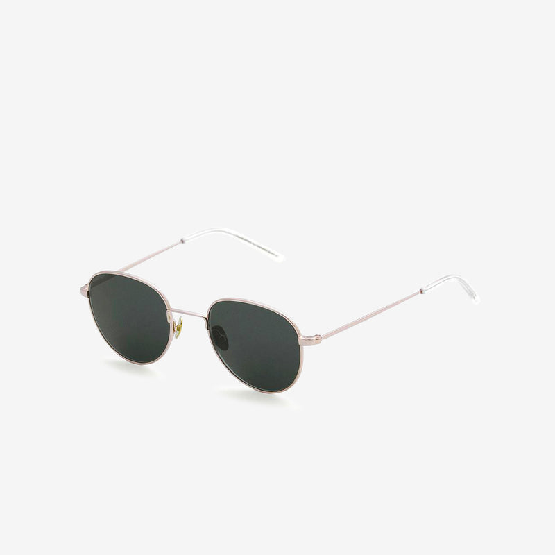 Rio Gold | Green Solid Lens