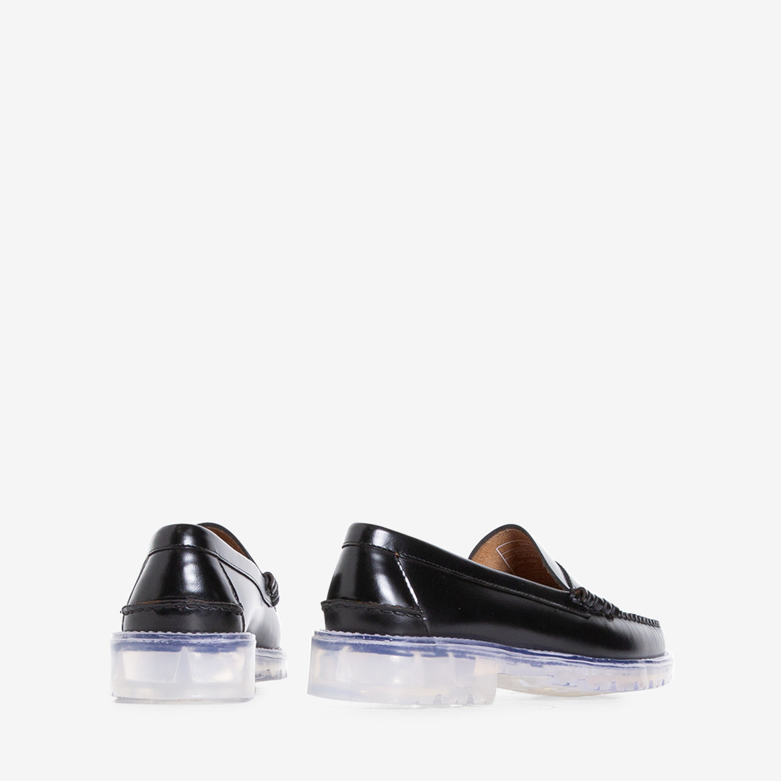 Above The Clouds x Outsides Dan Lug Black | Transparent Crystal Footwear